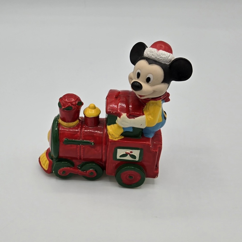 Vintage Mickey Mouse Train Christmas Ornament‎